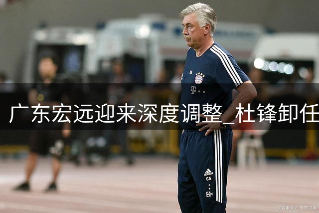 广东宏远迎来深度调整 杜锋卸任教练职务获球员证实